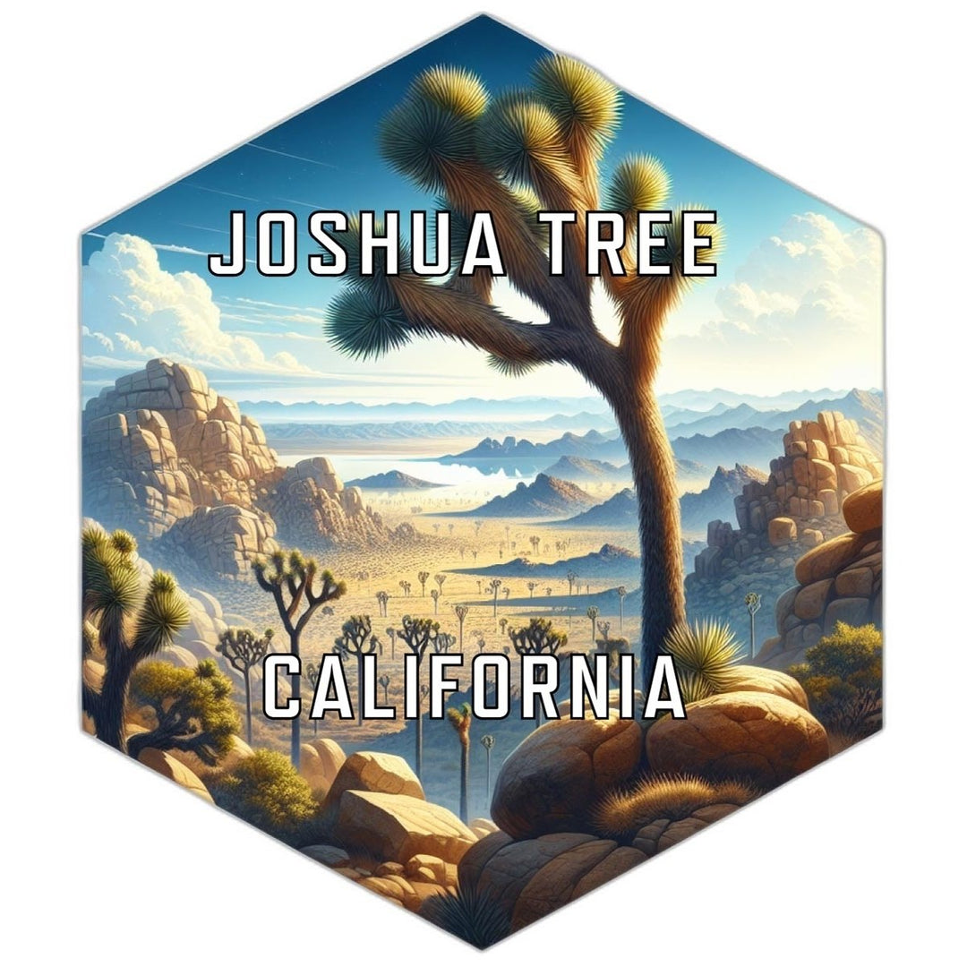 Joshua Tree California Travel Destination Souvenir Vinyl Decal Sticker Image 1