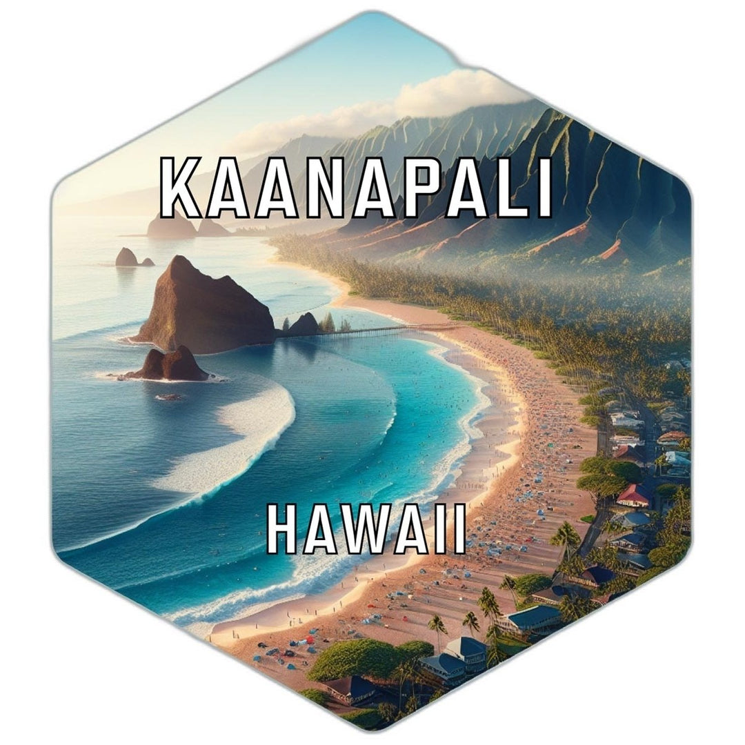 Kaanapali Hawaii Travel Destination Souvenir Vinyl Decal Sticker Image 1