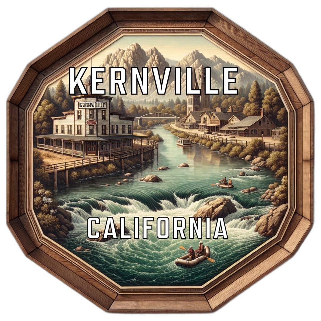 Kernville California Travel Destination Souvenir Vinyl Decal Sticker Image 1