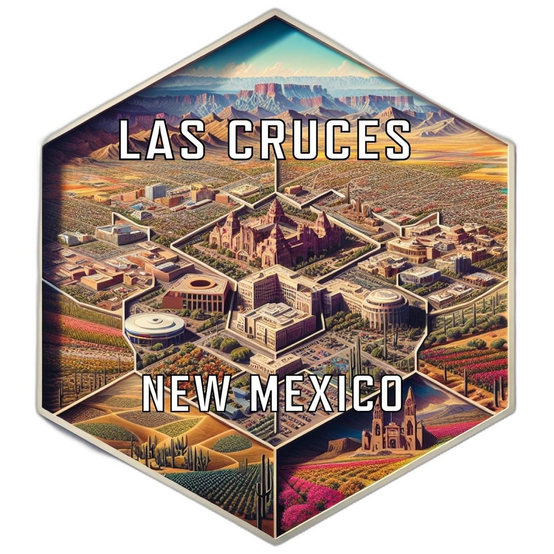 Las Cruces Mexico Travel Destination Souvenir Vinyl Decal Sticker Image 1