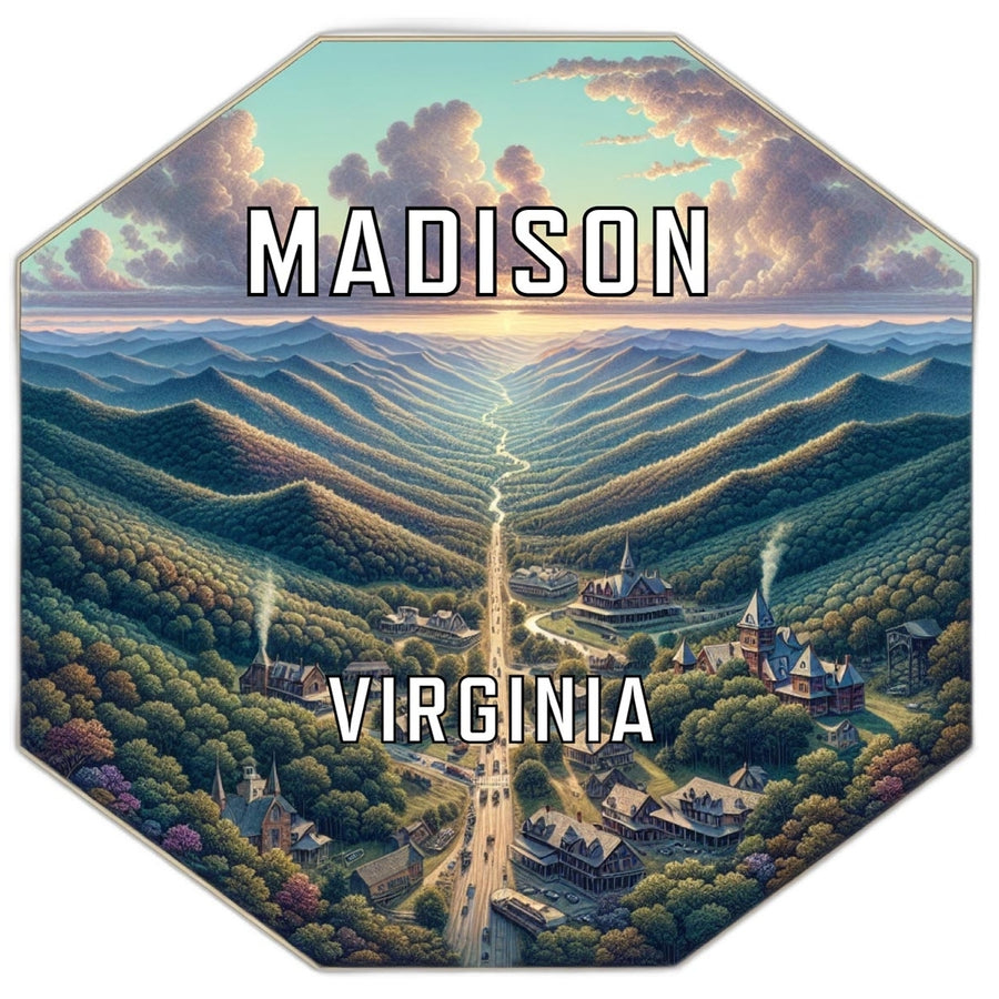 Madison Virginia Travel Destination Souvenir Vinyl Decal Sticker Image 1