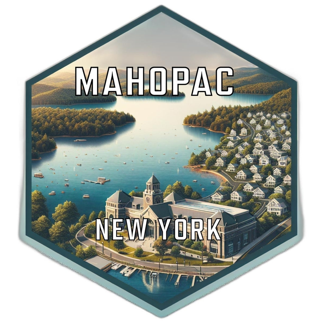 Mahopac York Travel Destination Souvenir Vinyl Decal Sticker Image 1