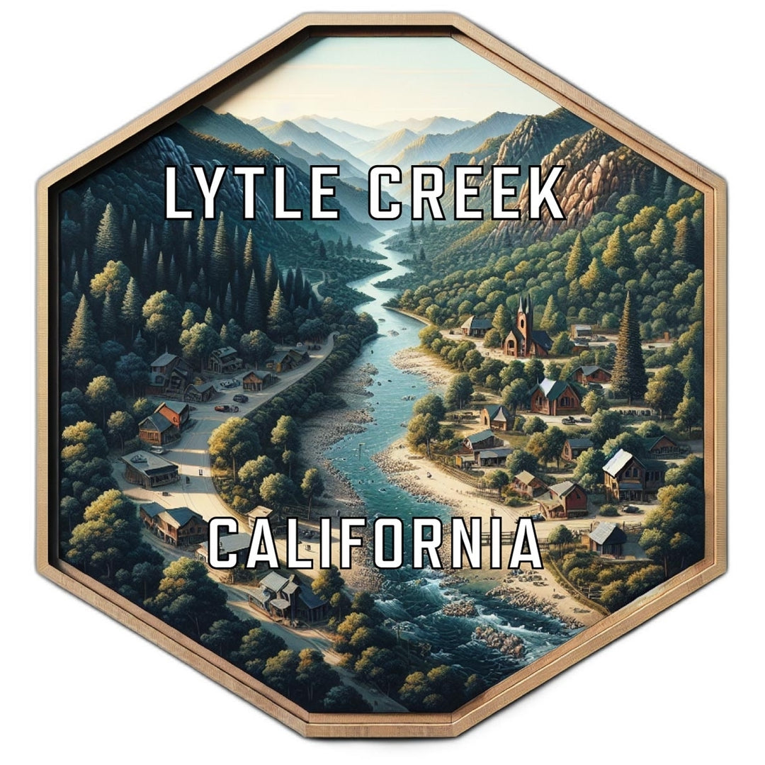 Lytle Creek California Travel Destination Souvenir Vinyl Decal Sticker Image 1