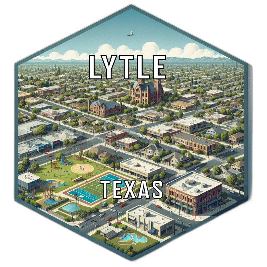 Lytle Texas Travel Destination Souvenir Vinyl Decal Sticker Image 1