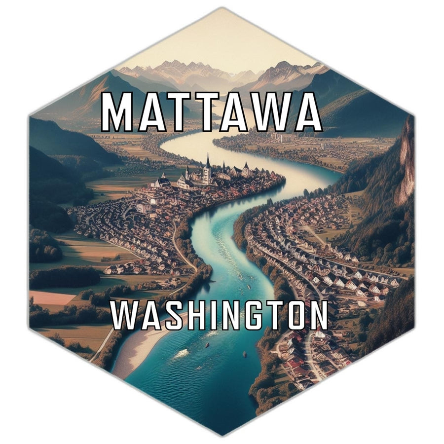 Mattawa Washington Travel Destination Souvenir Vinyl Decal Sticker Image 1