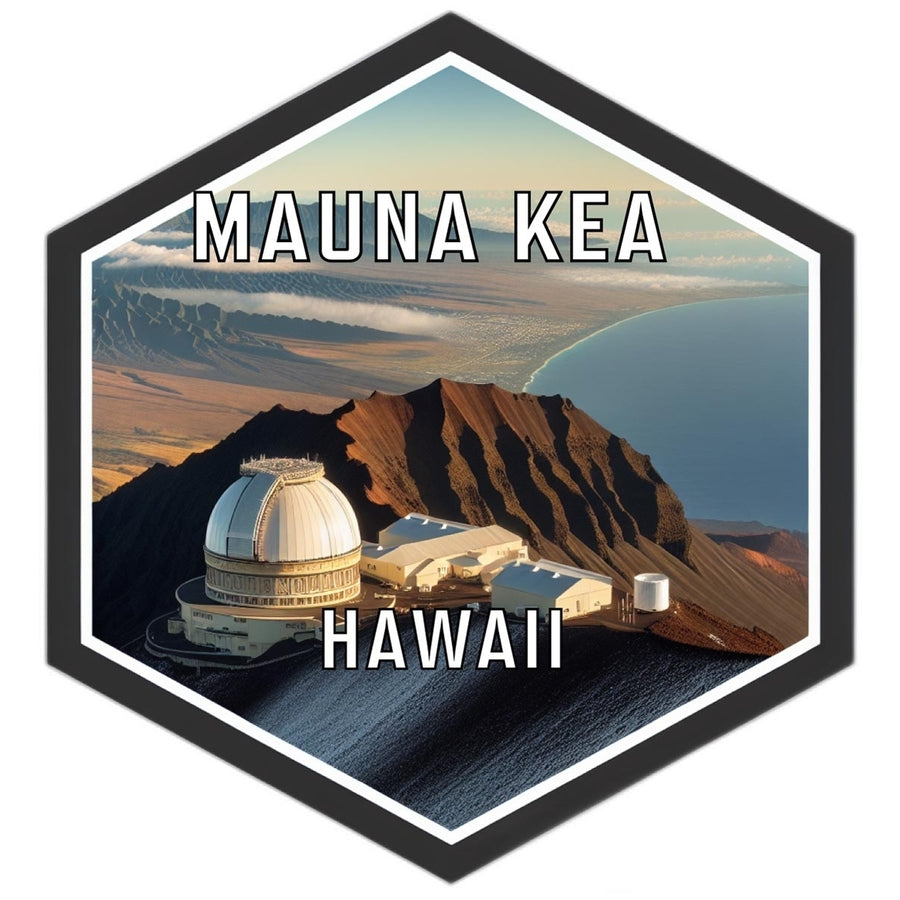 Mauna Kea Hawaii Travel Destination Souvenir Vinyl Decal Sticker Image 1