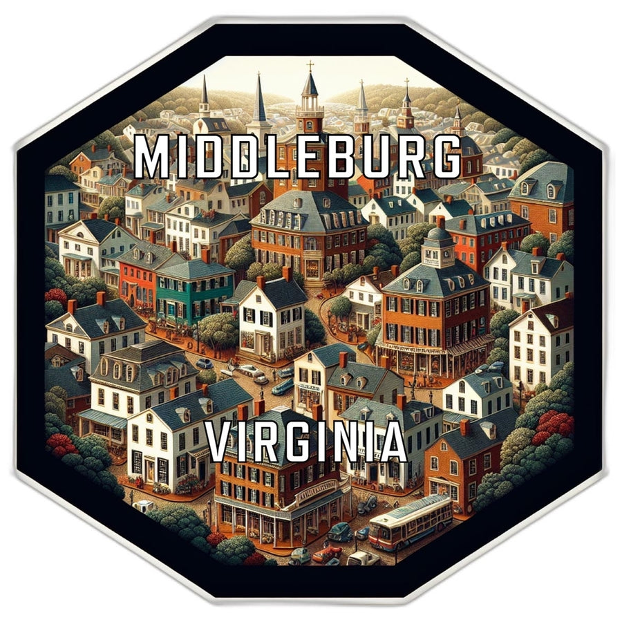 Middleburg Virginia Travel Destination Souvenir Vinyl Decal Sticker Image 1