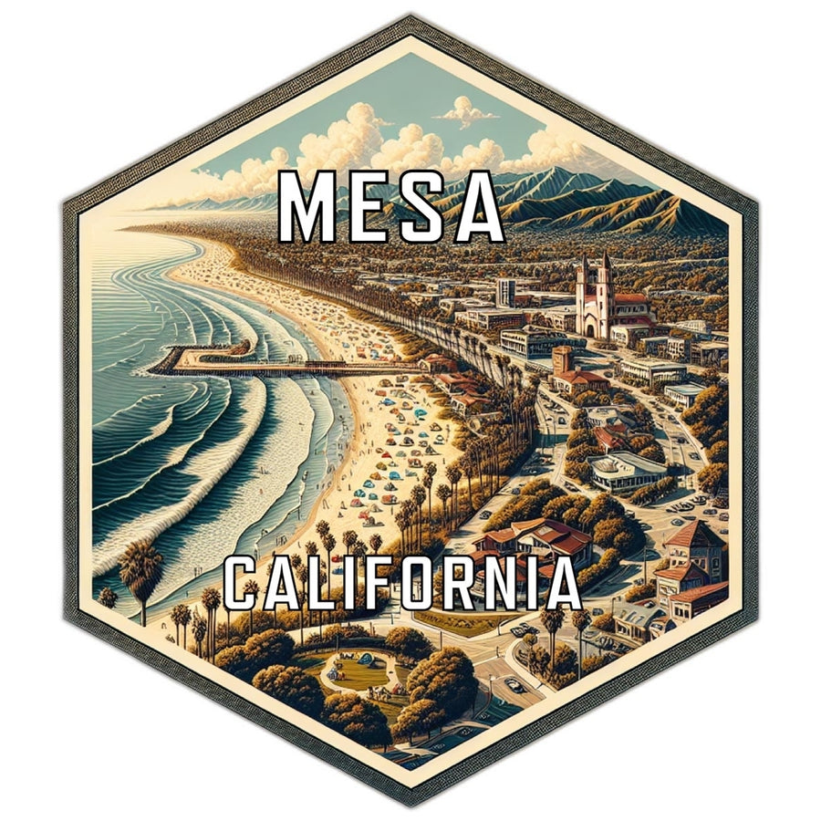 Mesa California Travel Destination Souvenir Vinyl Decal Sticker Image 1