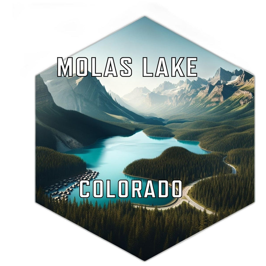 Molas Lake Colorado Travel Destination Souvenir Vinyl Decal Sticker Image 1