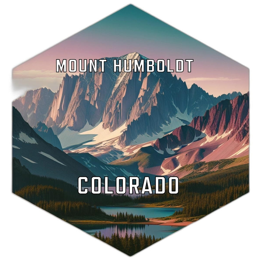 Mount Humboldt Colorado Travel Destination Souvenir Vinyl Decal Sticker Image 1