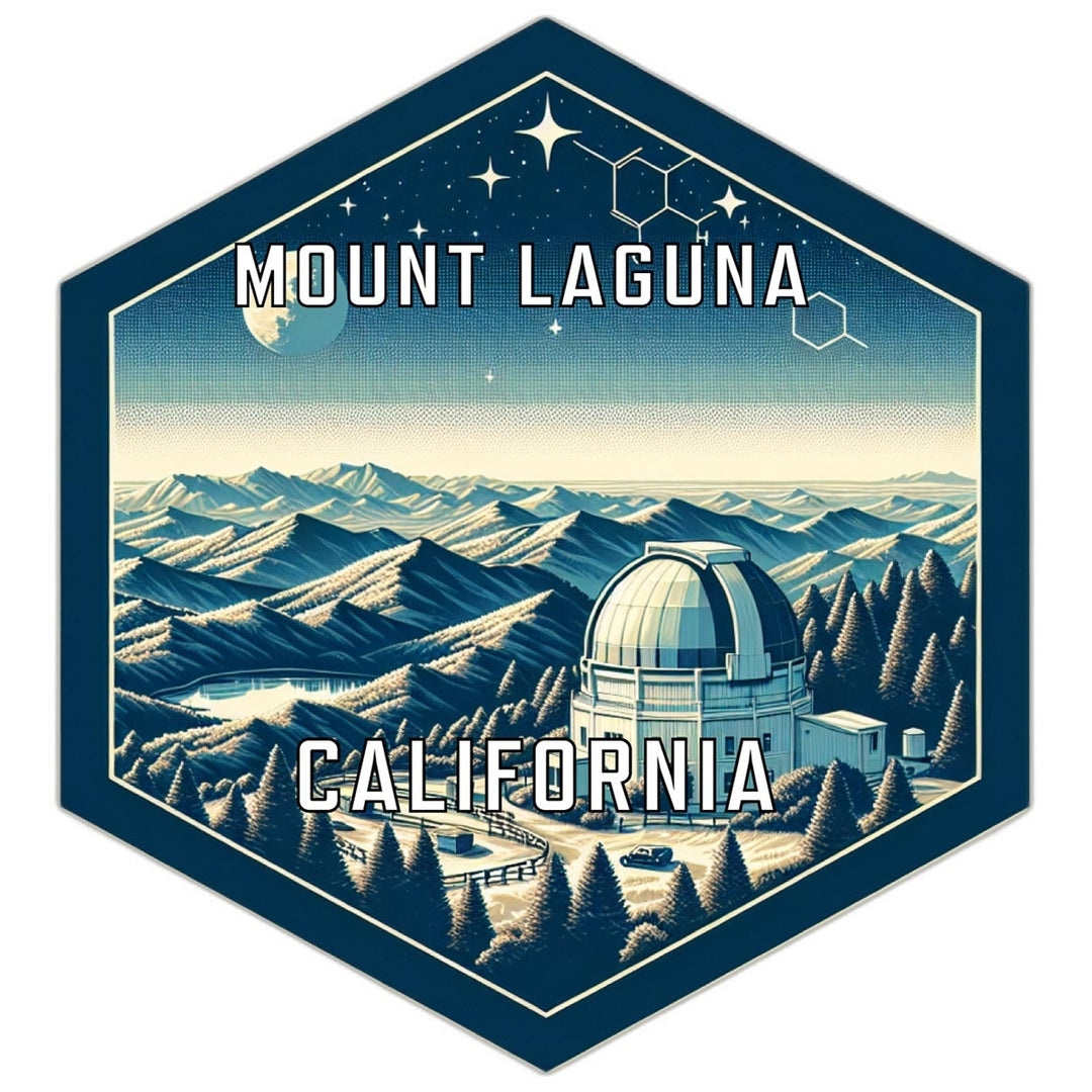 Mount Laguna California Travel Destination Souvenir Vinyl Decal Sticker Image 1