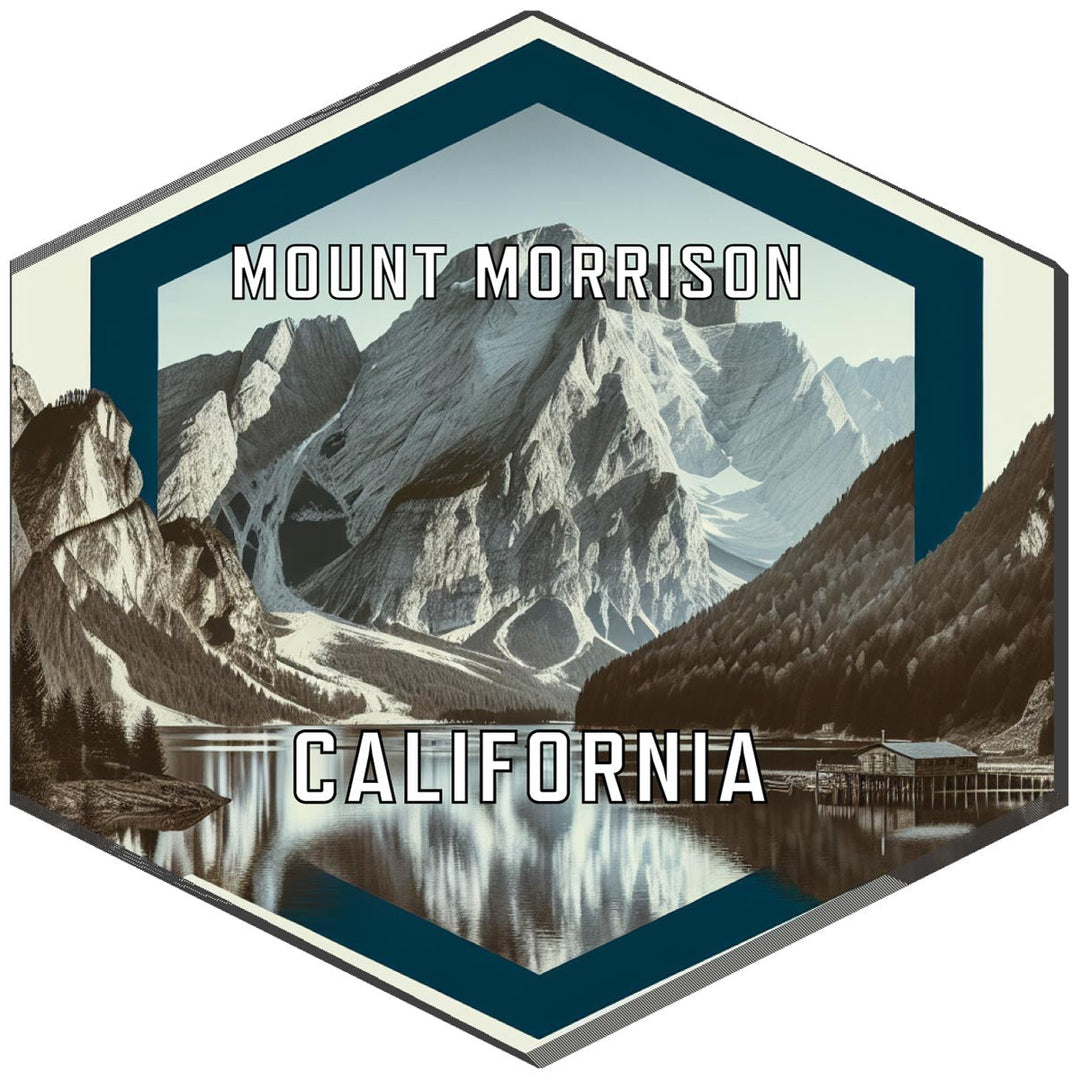 Mount Morrison California Travel Destination Souvenir Vinyl Decal Sticker Image 1