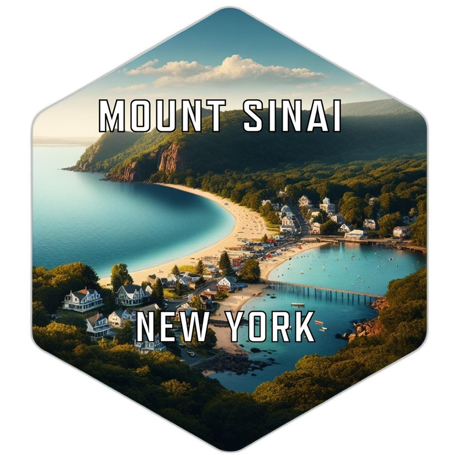 Mount Sinai York Travel Destination Souvenir Vinyl Decal Sticker Image 1