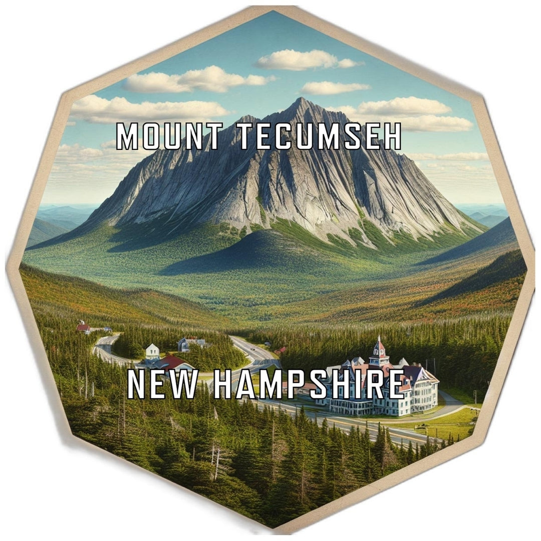 Mount Tecumseh Hampshire Travel Destination Souvenir Vinyl Decal Sticker Image 1