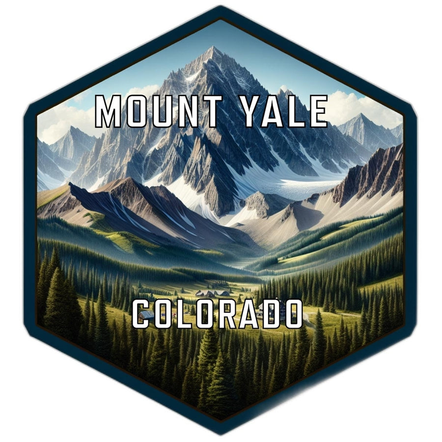 Mount Yale Colorado Travel Destination Souvenir Vinyl Decal Sticker Image 1