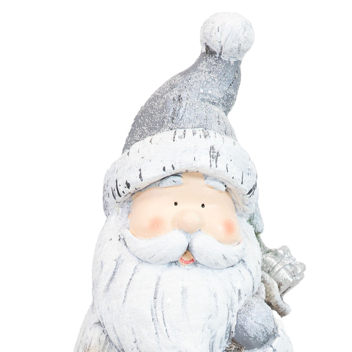 Sunnydaze Rustic Father Christmas Indoor Pre-Lit LED Statue - 27 in Image 10