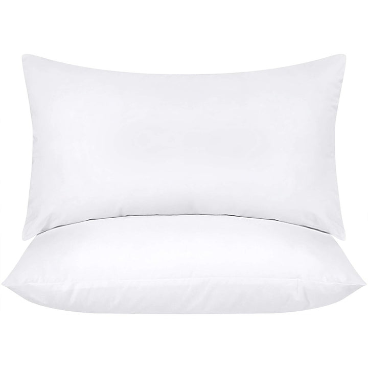 Utopia Bedding Throw Pillows Insert (Pack of 2, White) - 18 x 18 Inches Bed and Couch Pillows - Indoor Decorative Image 5