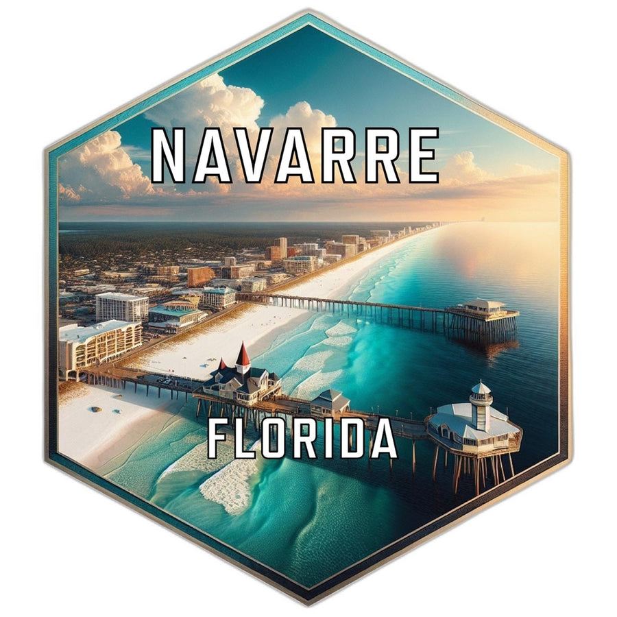 Navarre Florida Travel Destination Souvenir Vinyl Decal Sticker Image 1