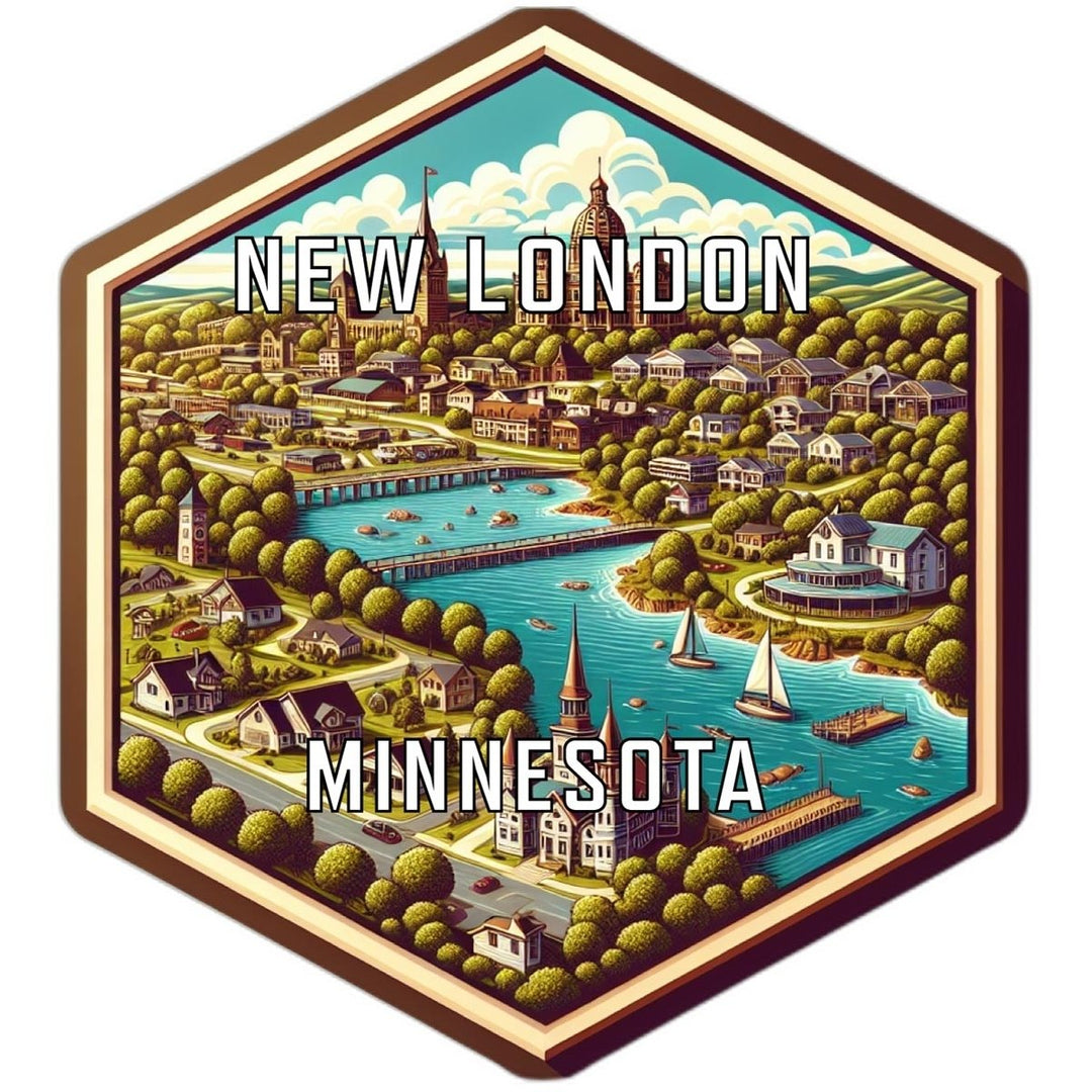 London Minnesota Travel Destination Souvenir Vinyl Decal Sticker Image 1