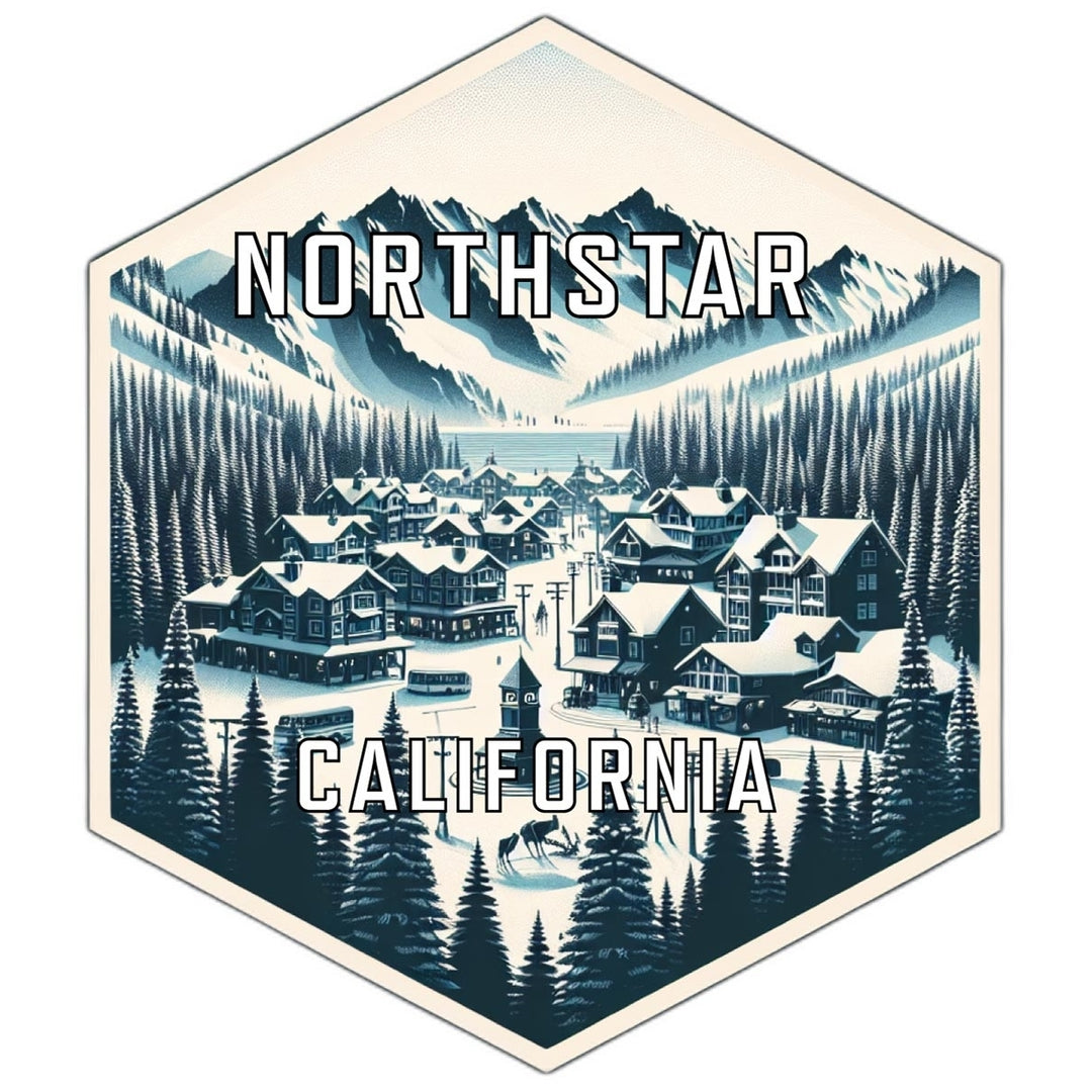 Northstar California Travel Destination Souvenir Vinyl Decal Sticker Image 1