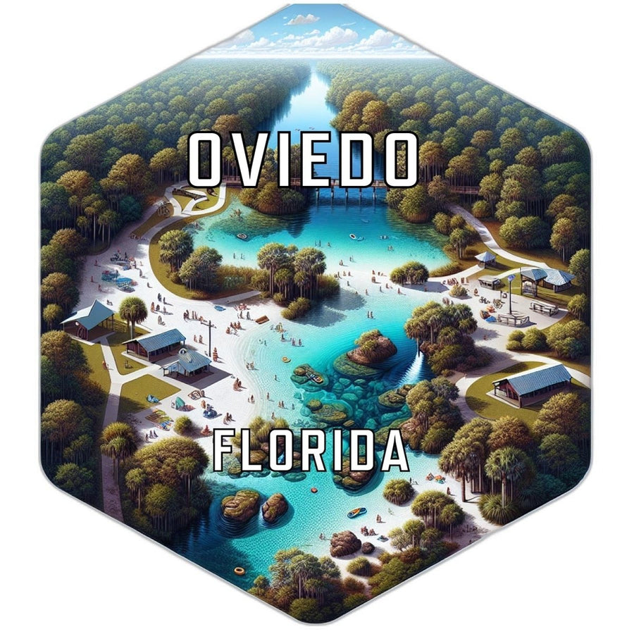 Oviedo Florida Travel Destination Souvenir Vinyl Decal Sticker Image 1