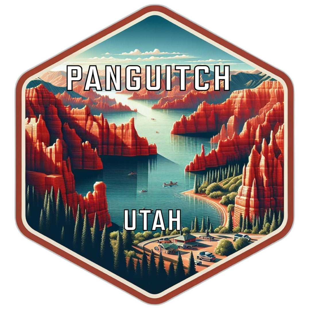 Panguitch Utah Travel Destination Souvenir Vinyl Decal Sticker Image 1