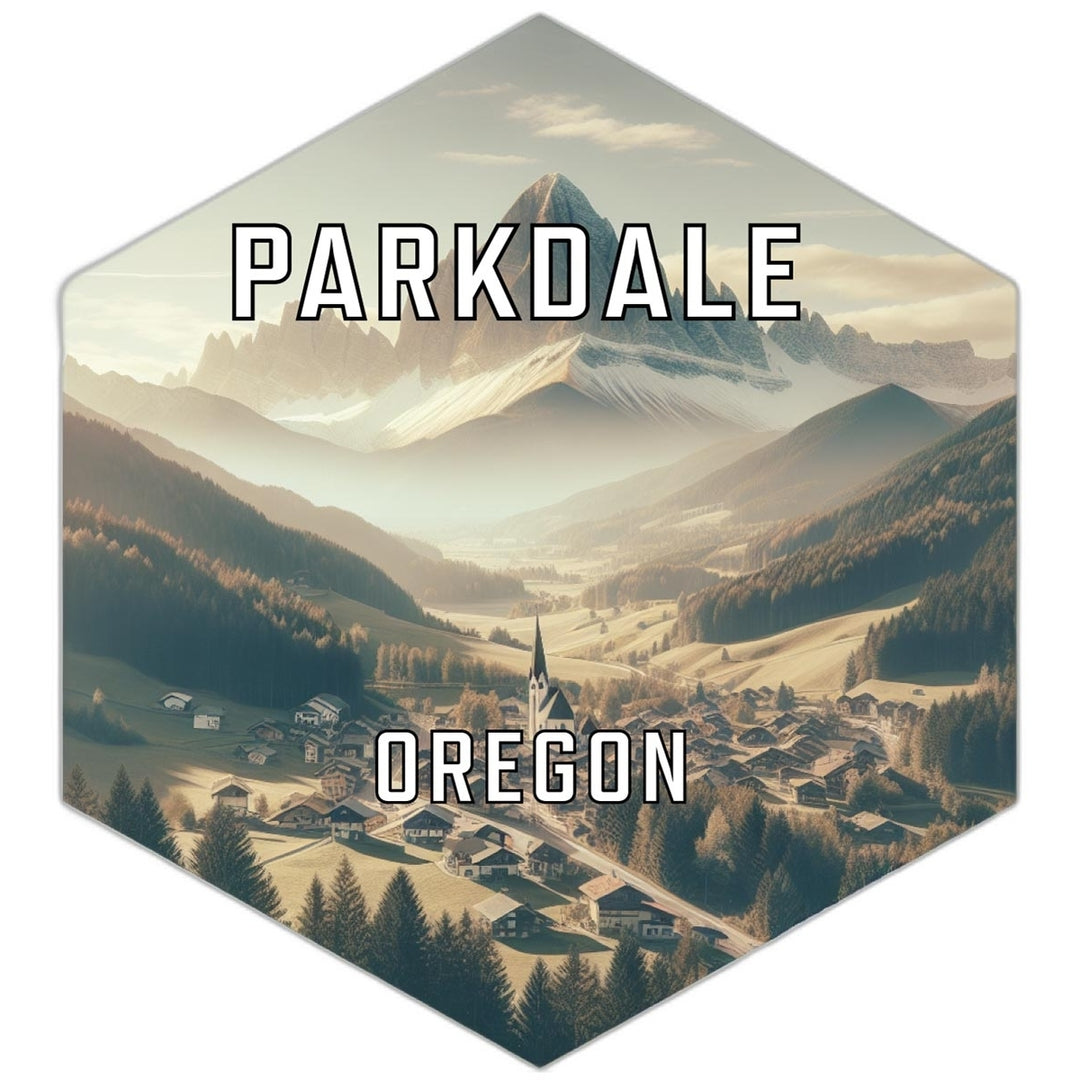 Parkdale Oregon Travel Destination Souvenir Vinyl Decal Sticker Image 1