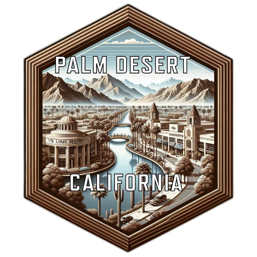 Palm Desert California Travel Destination Souvenir Vinyl Decal Sticker Image 1