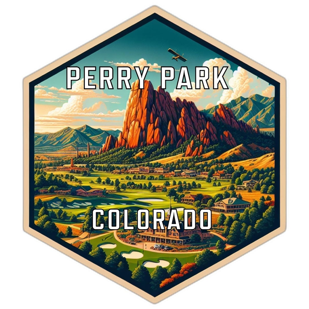 Perry Park Colorado Travel Destination Souvenir Vinyl Decal Sticker Image 1