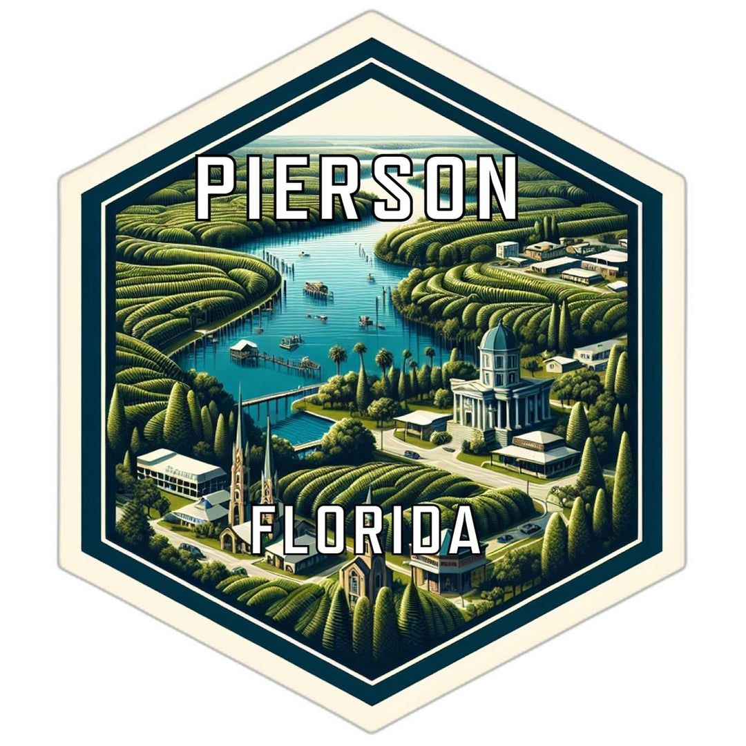 Pierson Florida Travel Destination Souvenir Vinyl Decal Sticker Image 1