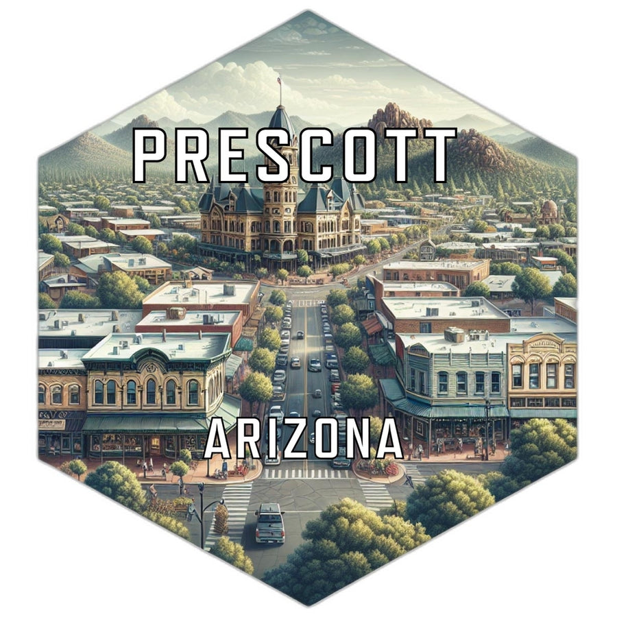 Prescott Arizona Travel Destination Souvenir Vinyl Decal Sticker Image 1