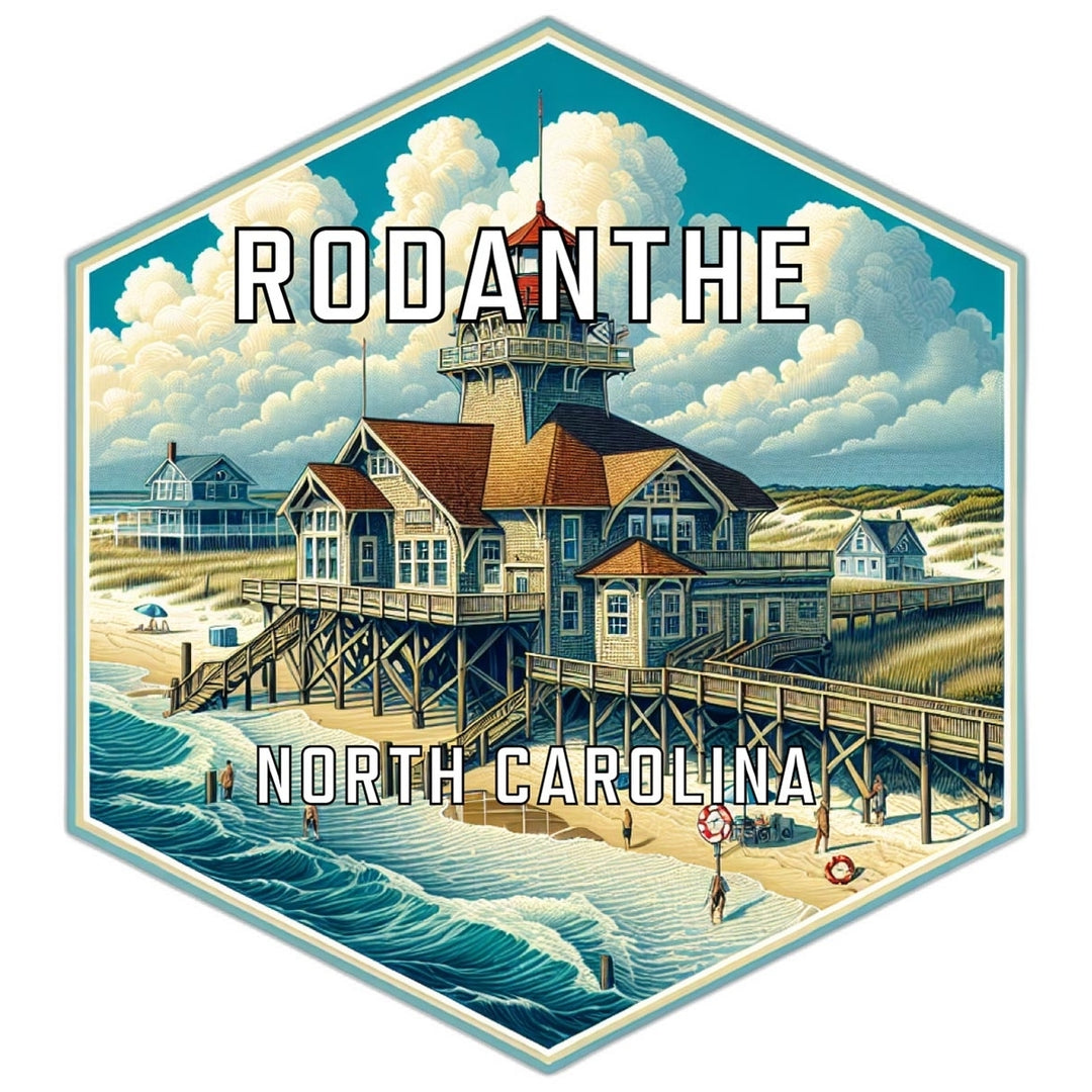 Rodanthe North Carolina Travel Destination Souvenir Vinyl Decal Sticker Image 1