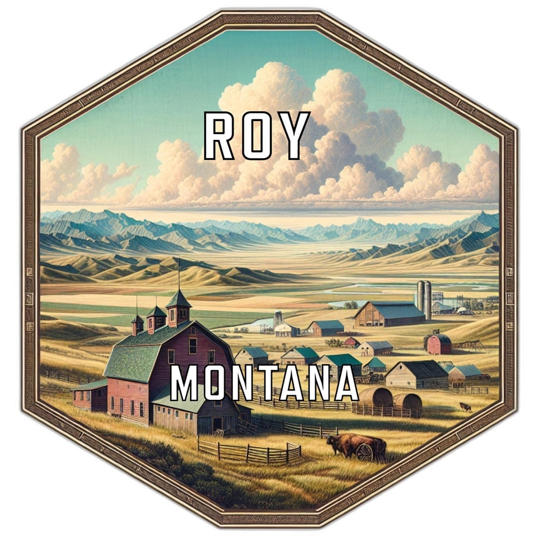 Roy Montana Travel Destination Souvenir Vinyl Decal Sticker Image 1