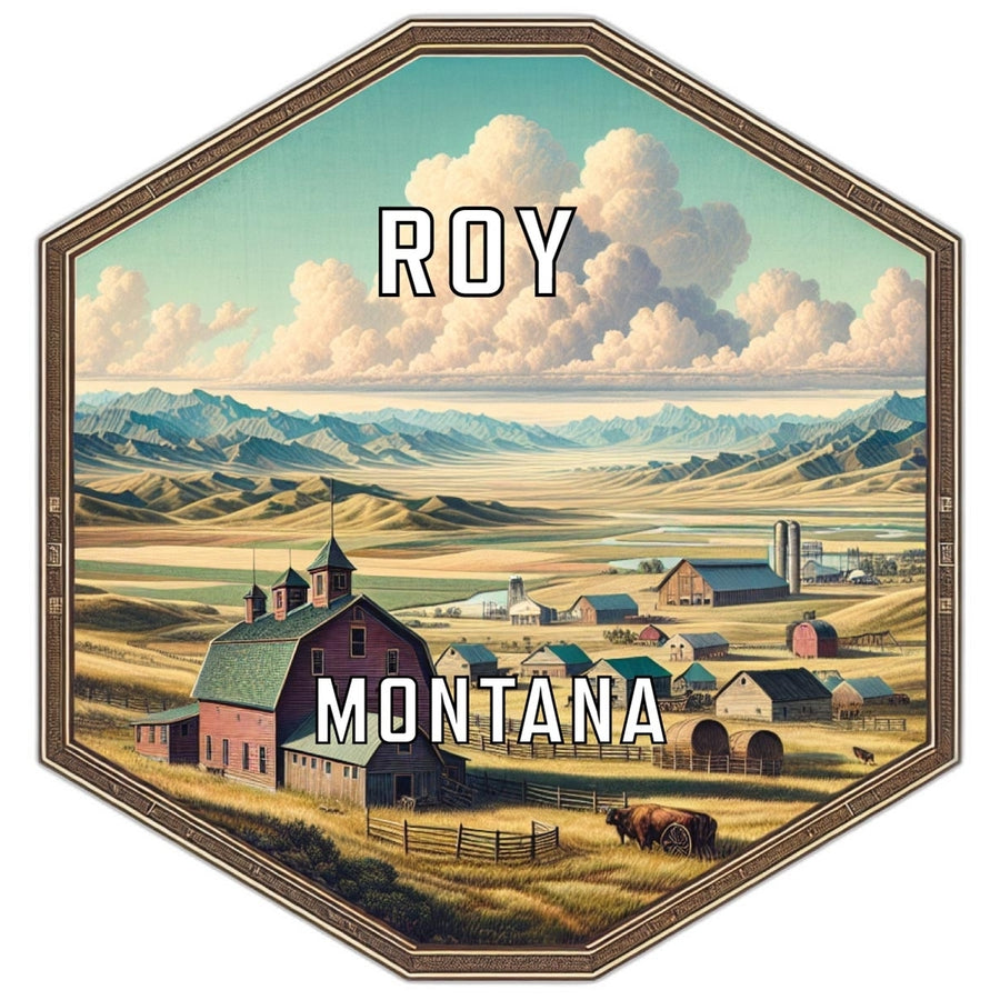 Roy Montana Travel Destination Souvenir Vinyl Decal Sticker Image 1