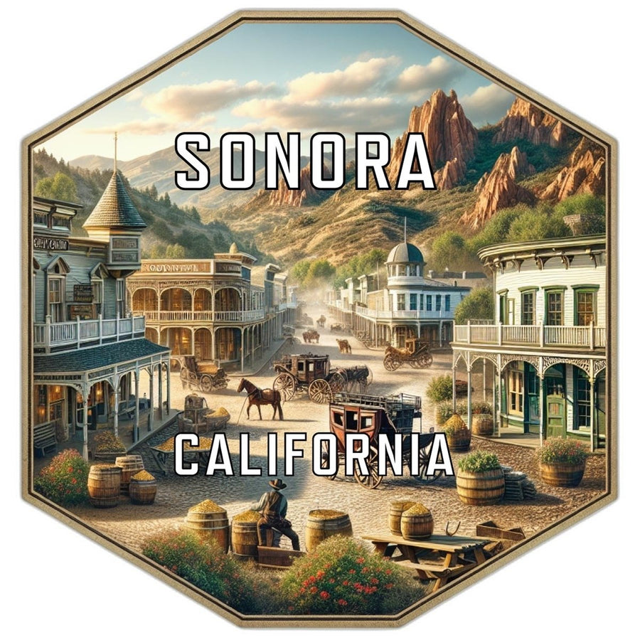 Sonora California Travel Destination Souvenir Vinyl Decal Sticker Image 1