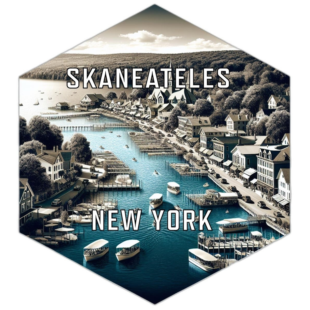 Skaneateles York Travel Destination Souvenir Vinyl Decal Sticker Image 1