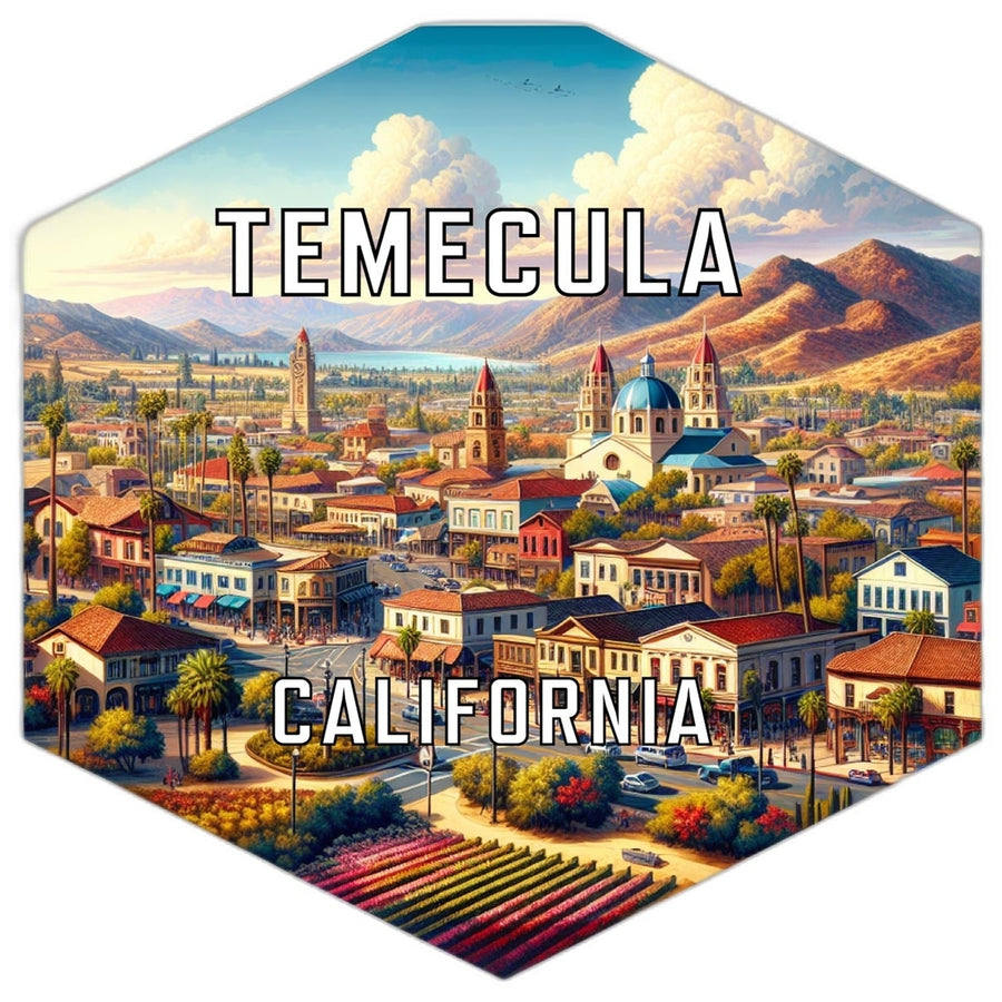 Temecula California Travel Destination Souvenir Vinyl Decal Sticker Image 1