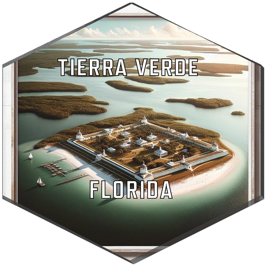 Tierra Verde Florida Travel Destination Souvenir Vinyl Decal Sticker Image 1