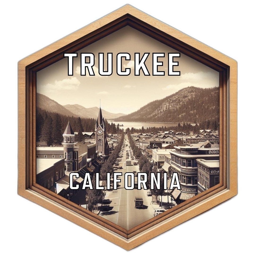 Truckee California Travel Destination Souvenir Vinyl Decal Sticker Image 1