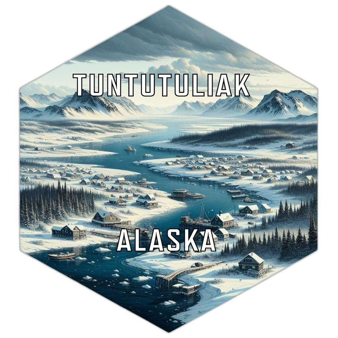 Tuntutuliak Alaska Travel Destination Souvenir Vinyl Decal Sticker Image 1