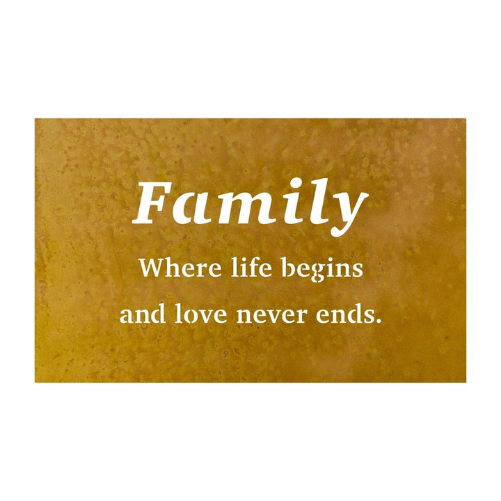 Prairie Dance Family Metal Family Decorative Wall Art Sign 15 Colors Image 4