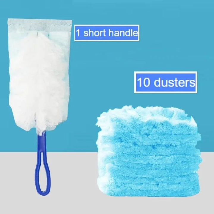 Extended Pole Dust Collector with Disposable Fiber Cloth for High Altitude Cleaning Image 8