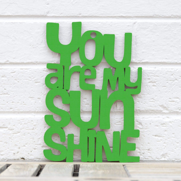 Spunky Fluff You are my Sunshine Decorative Wall Art Sign 15 Colors Image 11