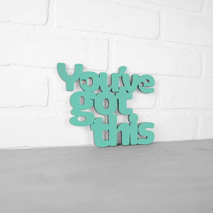 Spunky Fluff Youve Got This Decorative Wall Art Sign 15 Colors Image 11