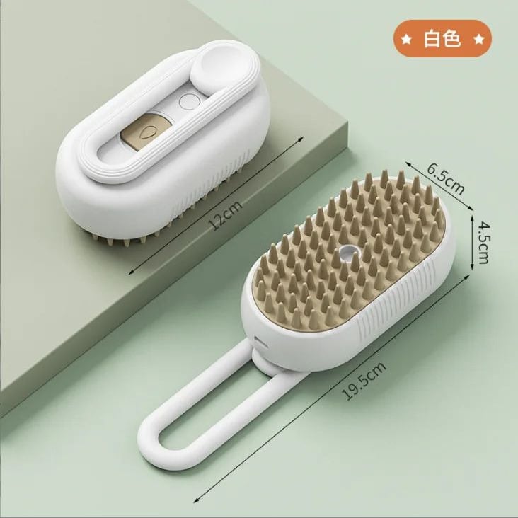 Electric Pet Spray Comb - One-Key Spray Hair Removal for Cats and Dogs Image 1