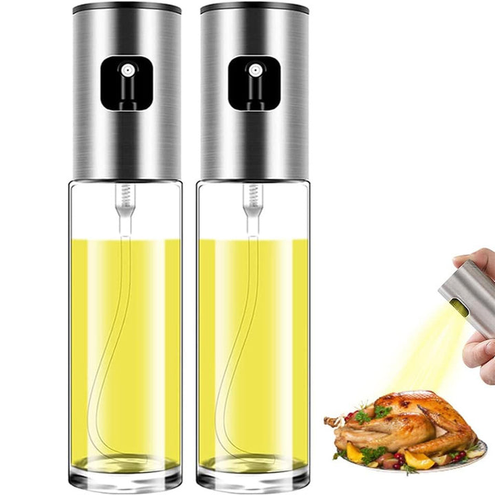 Glass Oil Sprayer for Cooking Olive Spray Mister for Salad BBQ Kitchen Baking Empty Vinegar Bottle Image 1