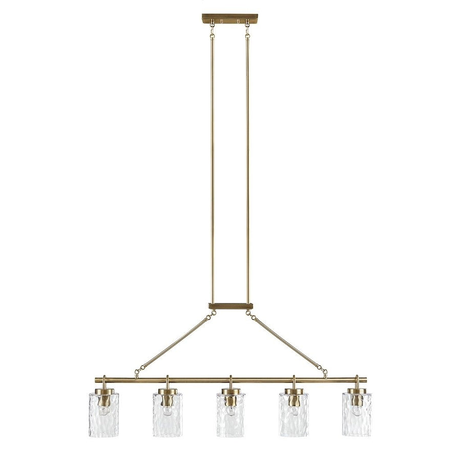 Gracie Mills Alicante 5-Light Linear Chandelier - GRACE-15957 Image 1