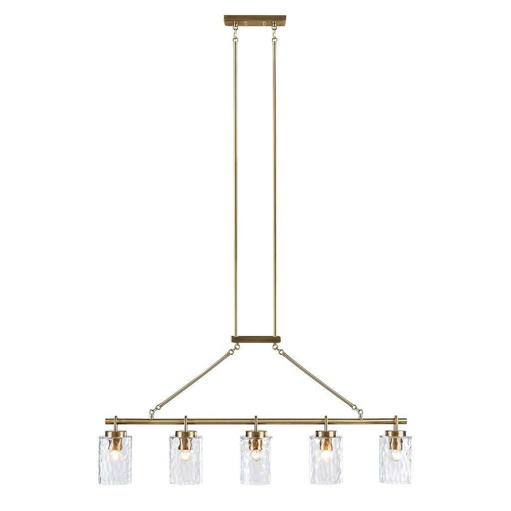 Gracie Mills Alicante 5-Light Linear Chandelier - GRACE-15957 Image 2