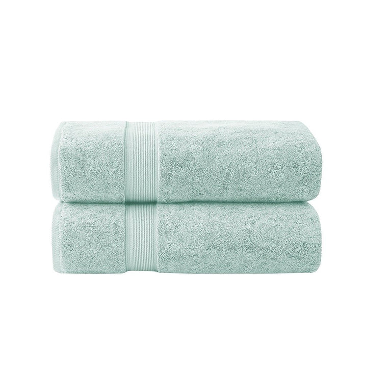 Gracie Mills Eulalia 2 Piece 800 GSM Antimicrobial Cotton Bath Sheet Set - GRACE-12290 Image 10