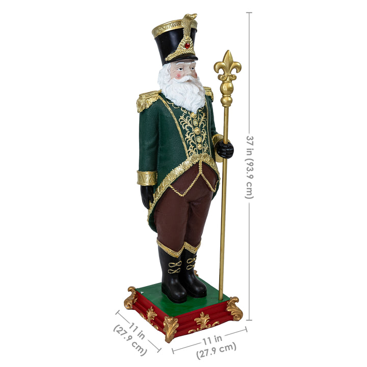 Sunnydaze Guardian of the North Christmas Statue - 37" H Image 2